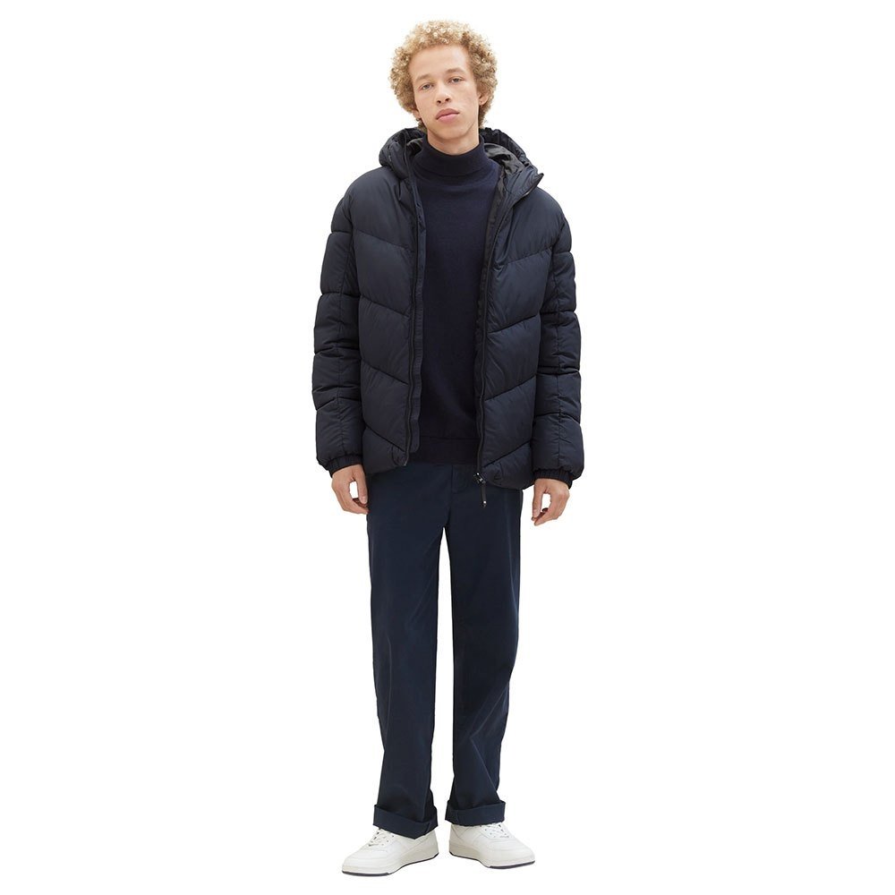 Куртка Tom Tailor Basic puffer jacket XXL Tёмно-синий, фото №3