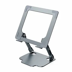 Регулируемая алюминиевая подставка для ноутбука Эргономичная Multi Schreibtisch Laptop С вентиляционными отверстиями для ноутбуков 10-17 3" и больше Эргономичная регулируемая - Фото 1