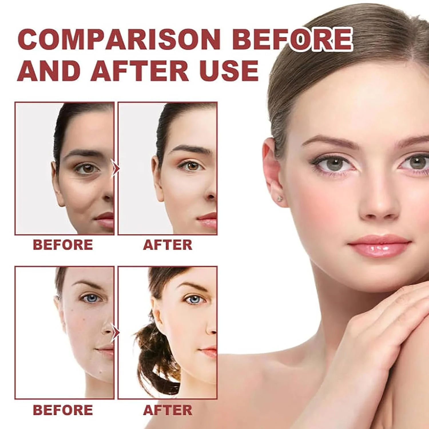 Патчі-маска для обличчя колагенові 4evergirl (3 упаковки), фото №3