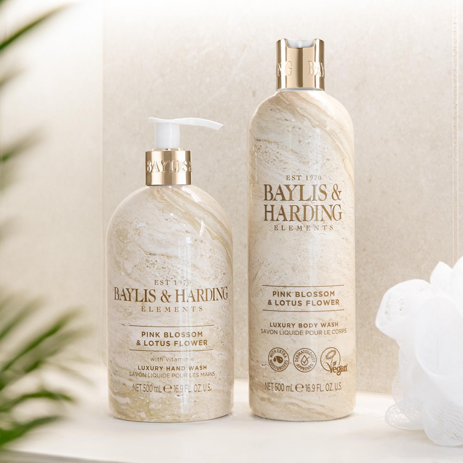 Гель для душа Baylis & Harding Elements Luxury Pink Blossom Lotus Flower 500 мл (упаковка из 4 шт.), веганский, фото №5 Гель для душа Baylis & Harding Elements Luxury Pink Blossom Lotus Flower 500 мл (упаковка из 4 шт.), веганский, фото №5