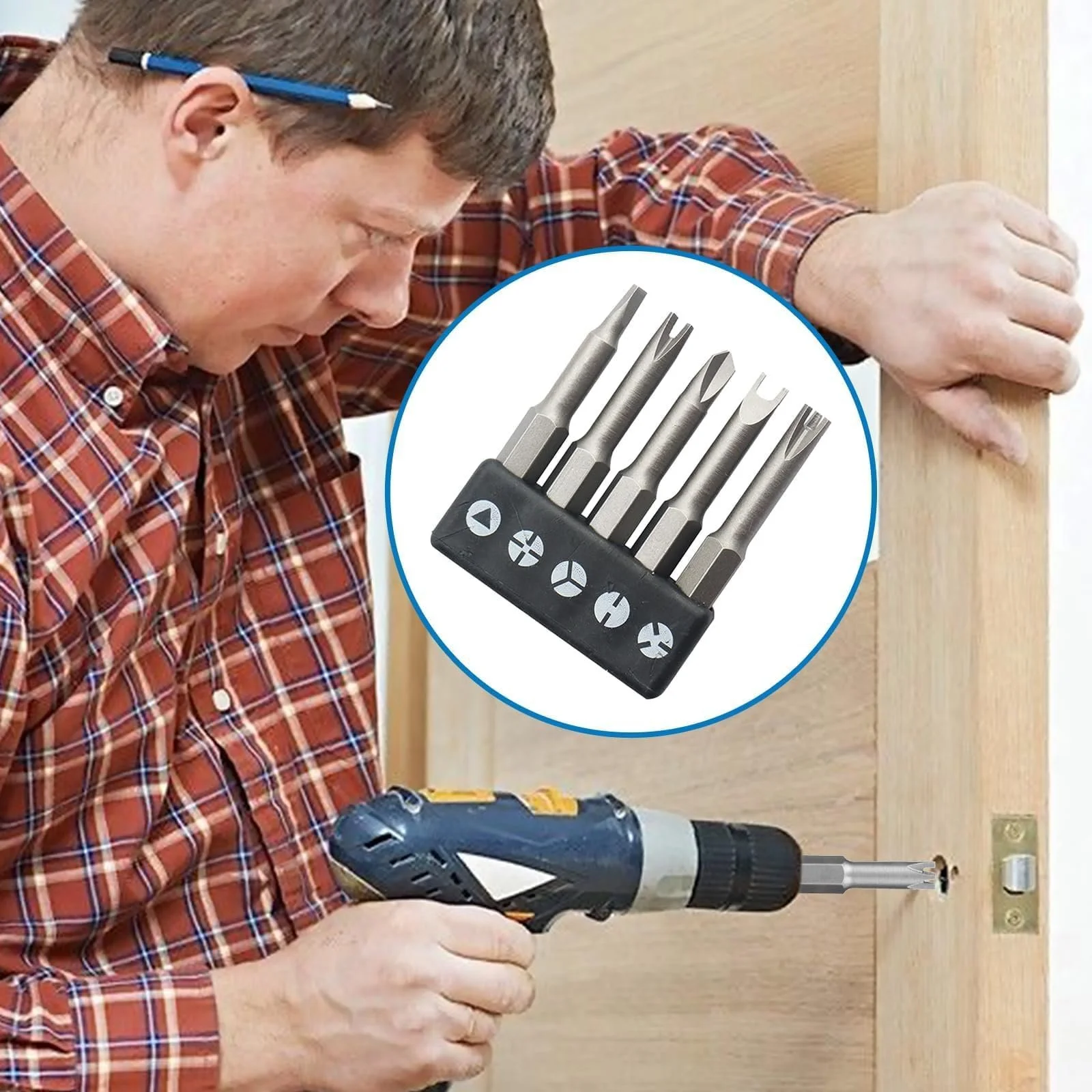 Набір спеціальних викруток IUSOT 5 одиниць 50 мм, фото №7