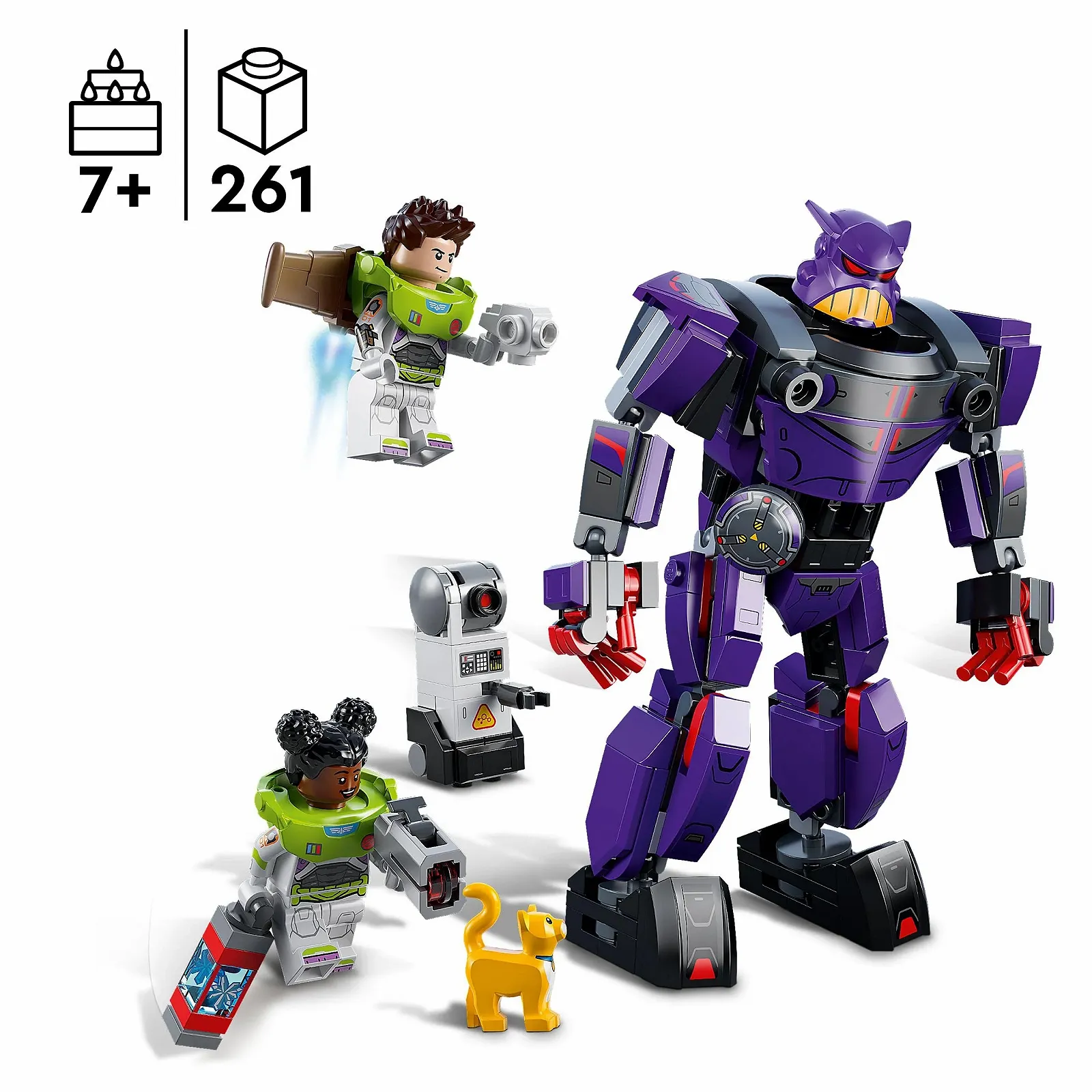 Конструктор LEGO Disney and Pixar's Lightyear Duel with Zurg 76831 з фігурками Базза та робота, фото №3