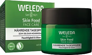 Денний крем WELEDA Organic Skin Food Moisture & Glow зі скваланом та олією ши 40 мл - Фото 1
