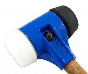 Молоток для мощения MBM06-CB Professional Rubber Hammer 3.2 кг synthetic.ua - Фото 1