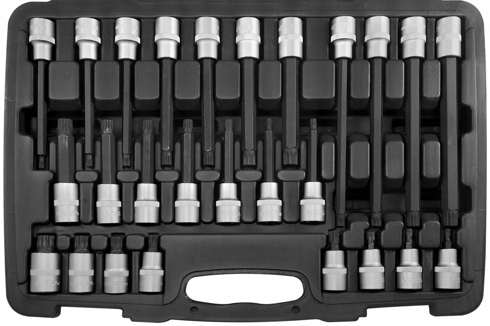 Набор бит-головок SW-STAHL 04424L 1/2" XZN M5-M16 26 предметов, фото №1