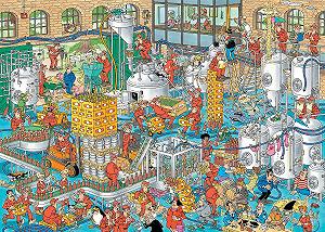 Пазл Jan van Haasteren Die Handwerksbrauerei 1000 деталей synthetic.ua - Фото 1