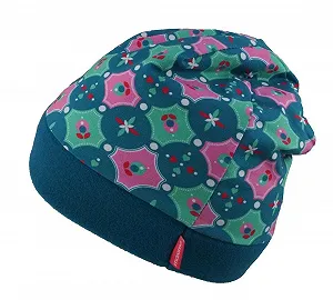 Шапка детская флисовая Maximo Insta, бирюзовая - Фото 1