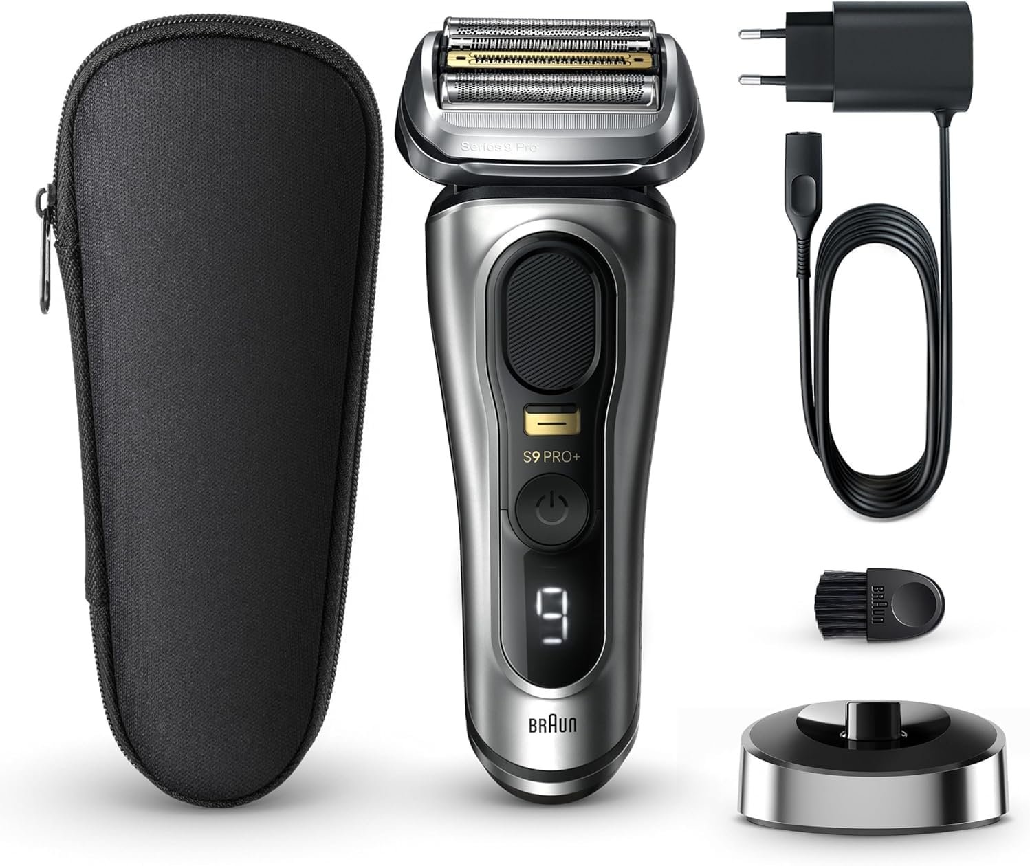 Електробритва Braun Series 9 Pro+ 9517s Срібляста, фото №7 Електробритва Braun Series 9 Pro+ 9517s Срібляста, фото №7