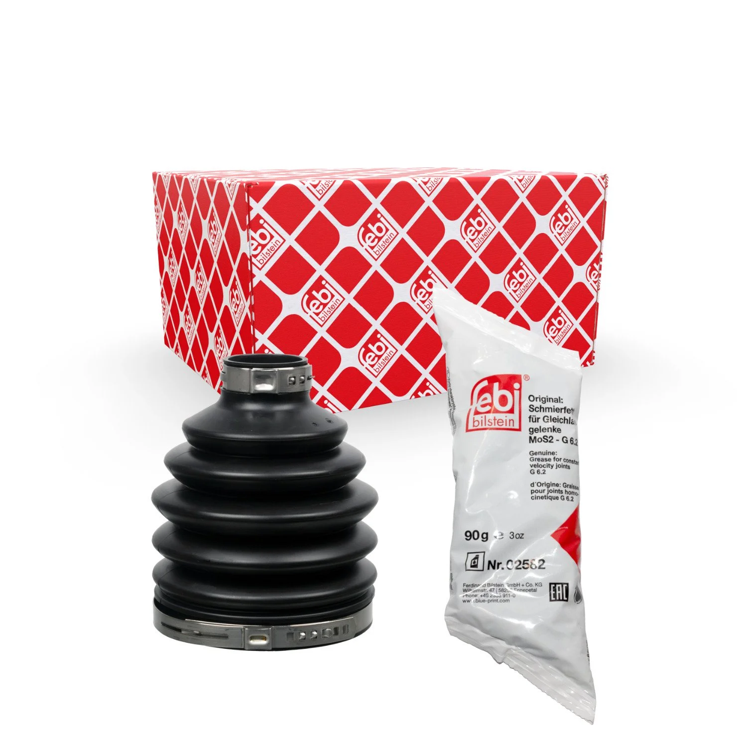 Комплект пильовика приводного вала FEBI BILSTEIN 29957 для MERCEDES-BENZ, передня вісь, фото №1