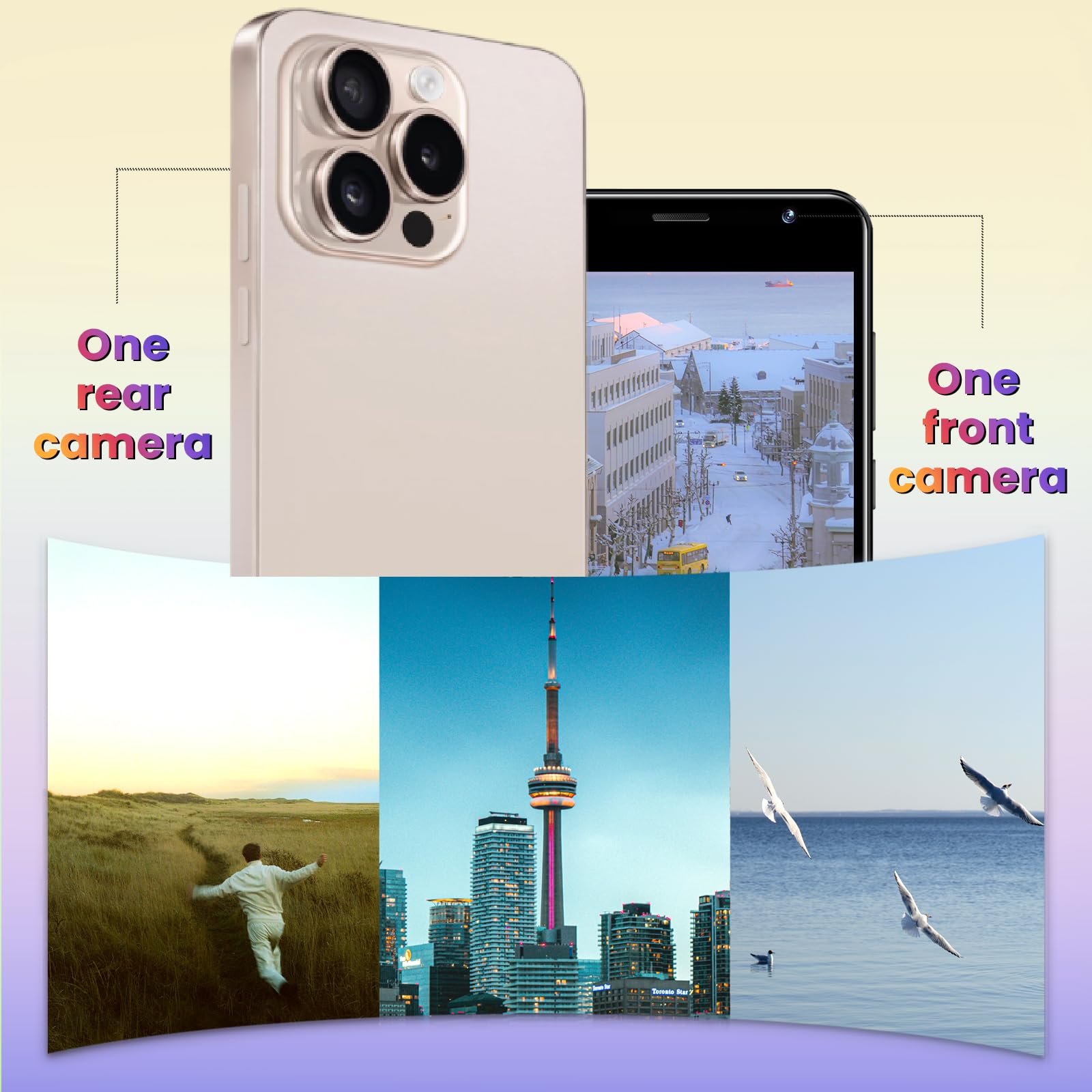 Смартфон Unlock 5.0-дюймовый 2GB/16GB 4G LTE Dual SIM Черный, фото №7