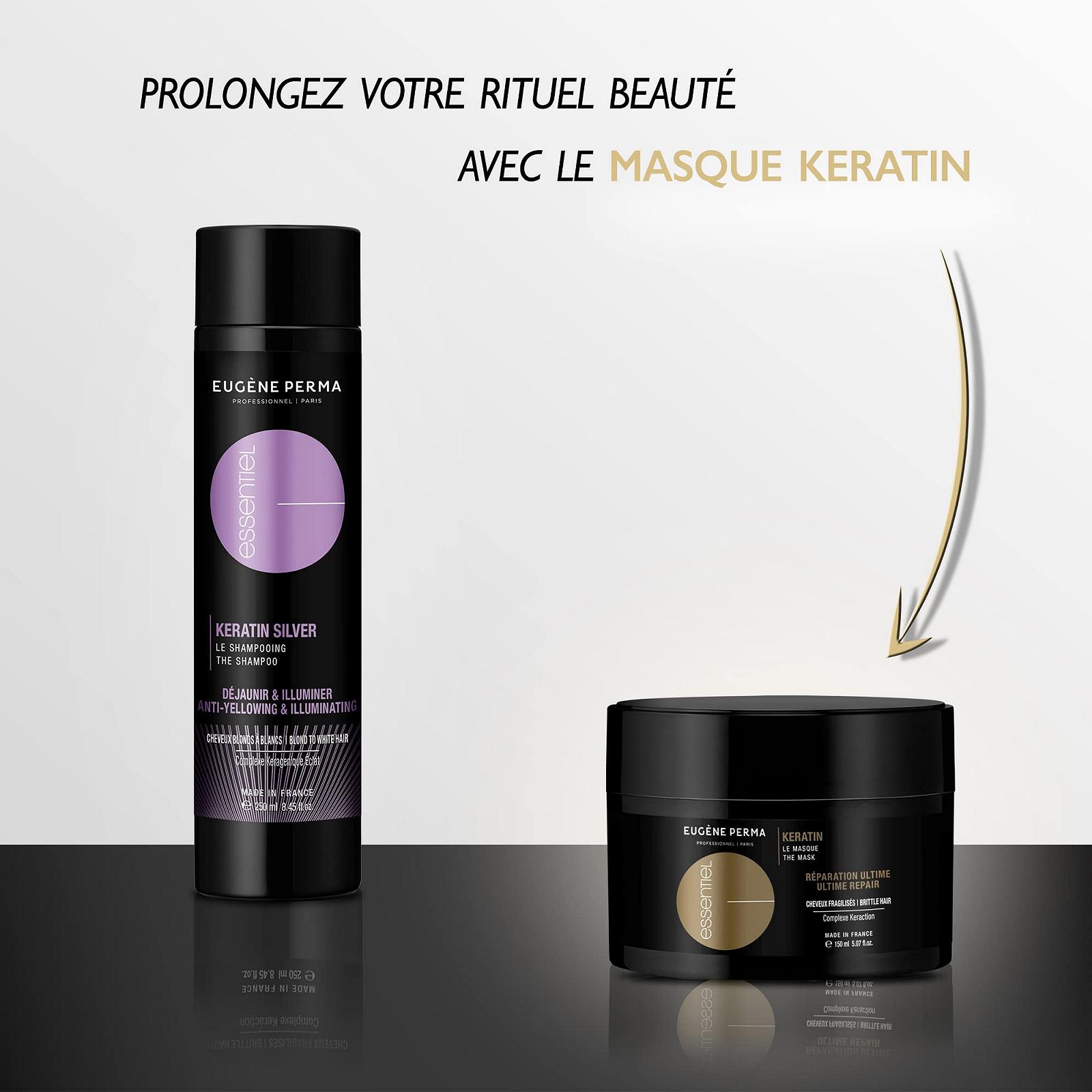 Шампунь ESSENTIEL Keratin Silver, фото №7