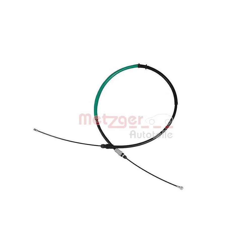 Трос стояночного тормоза METZGER 10.6857 для OPEL RENAULT GENERAL MOTORS, фото №1