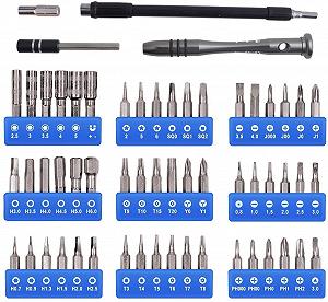 Набір викруткових біт Gunpla Cr-V Steel 57 частин synthetic.ua - Фото 1