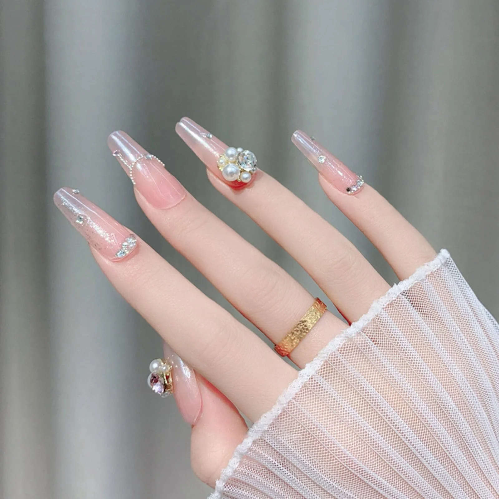 Стрази для нігтів Кришталеві блискітки Аксесуари, фото №7