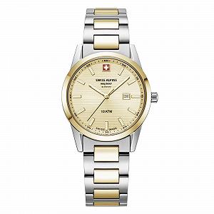 Женские аналоговые кварцевые часы Swiss Alpine Military Stainless Steel, браслет 7767.1141SAM - Фото 1