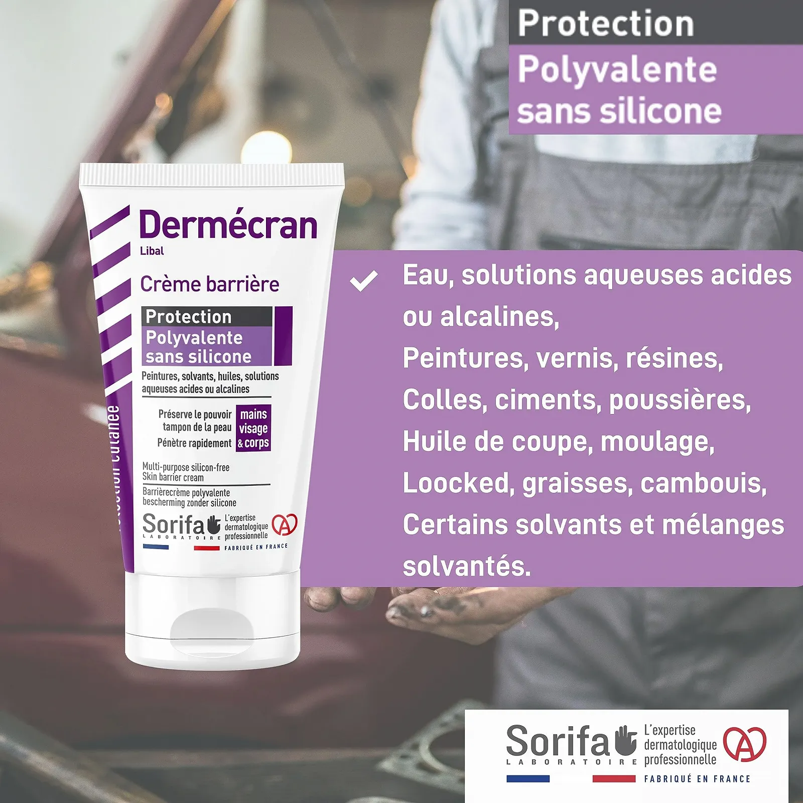 Крем Dermscreen Захисний для рук, обличчя та тіла 50 мл, фото №4 Крем Dermscreen Захисний для рук, обличчя та тіла 50 мл, фото №4