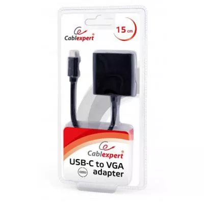 Переходник Type-C to VGA Cablexpert (AB-CM-VGAF-01), фото №2