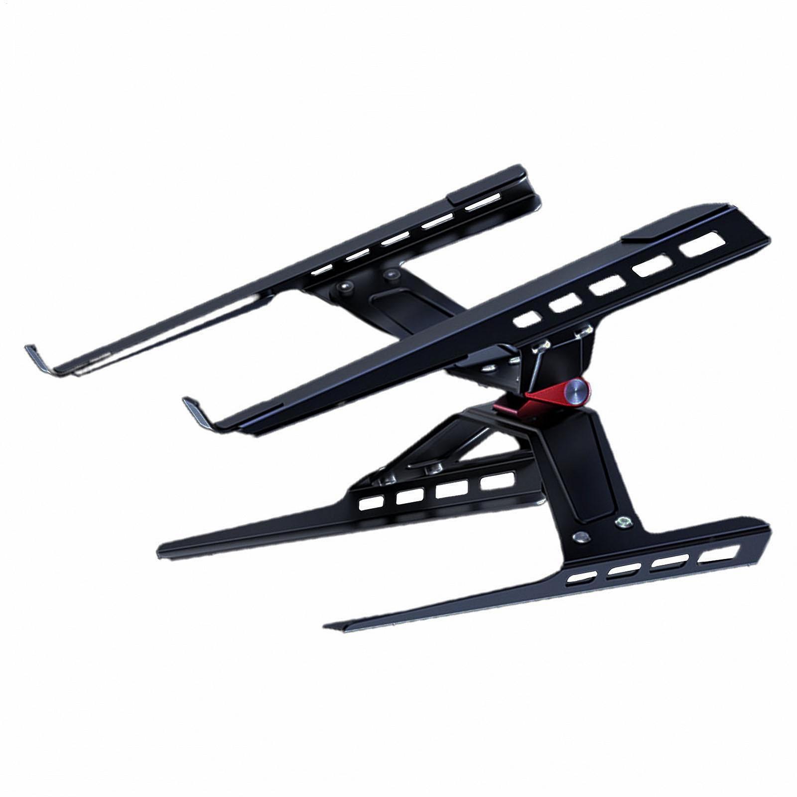 Підставка регульована для ноутбука, настільна для комп'ютера, кут нахилу 150 градусів, вбудоване тепловідведення, силіконові накладки проти ковзання, фото №8