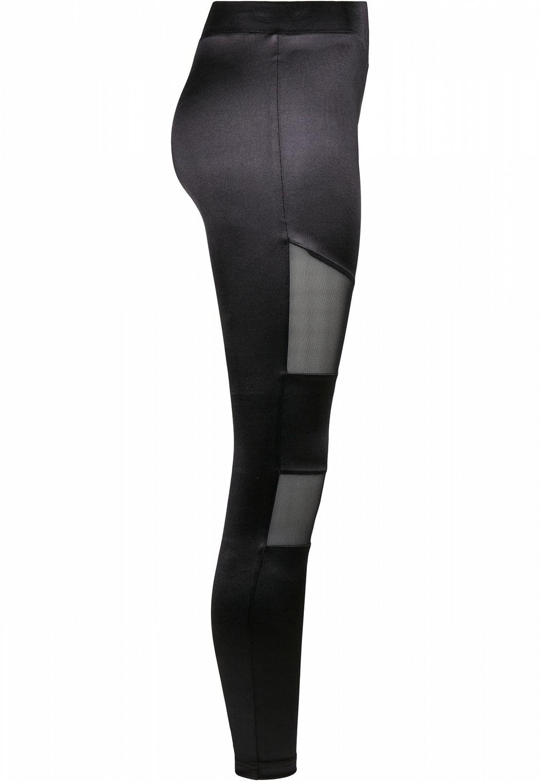 Леггинсы Urban Classics Shiny Tech Mesh, женские, фото №6
