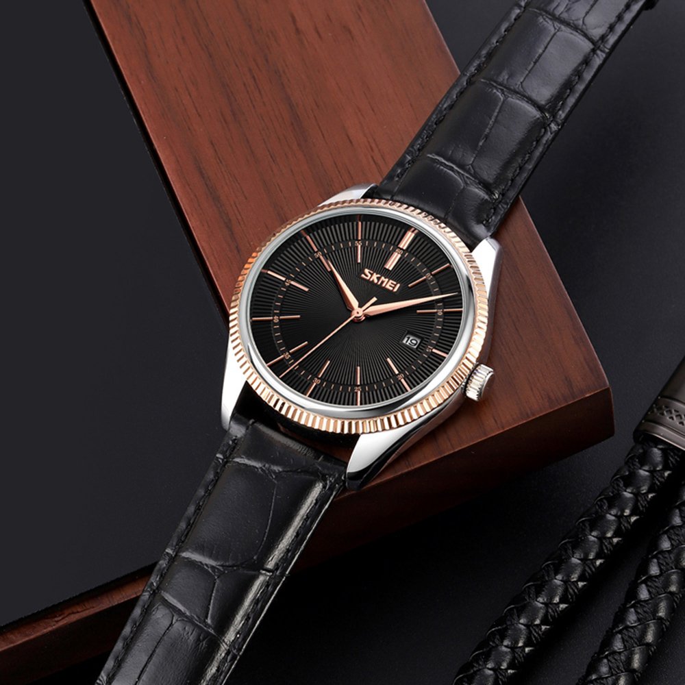 Годинник Skmei 9298TRGBK Rose-Gold Black, фото №4