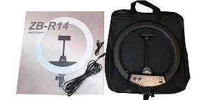 Кольцевая светодиодная лампа RING LIGHT ZB-R14 35 см - Фото 1