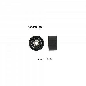 Напрямний/обвідний ролик зубчастого ременя SKF VKM 22180 для ALFA ROMEO FIAT LANCIA OPEL - Фото 1