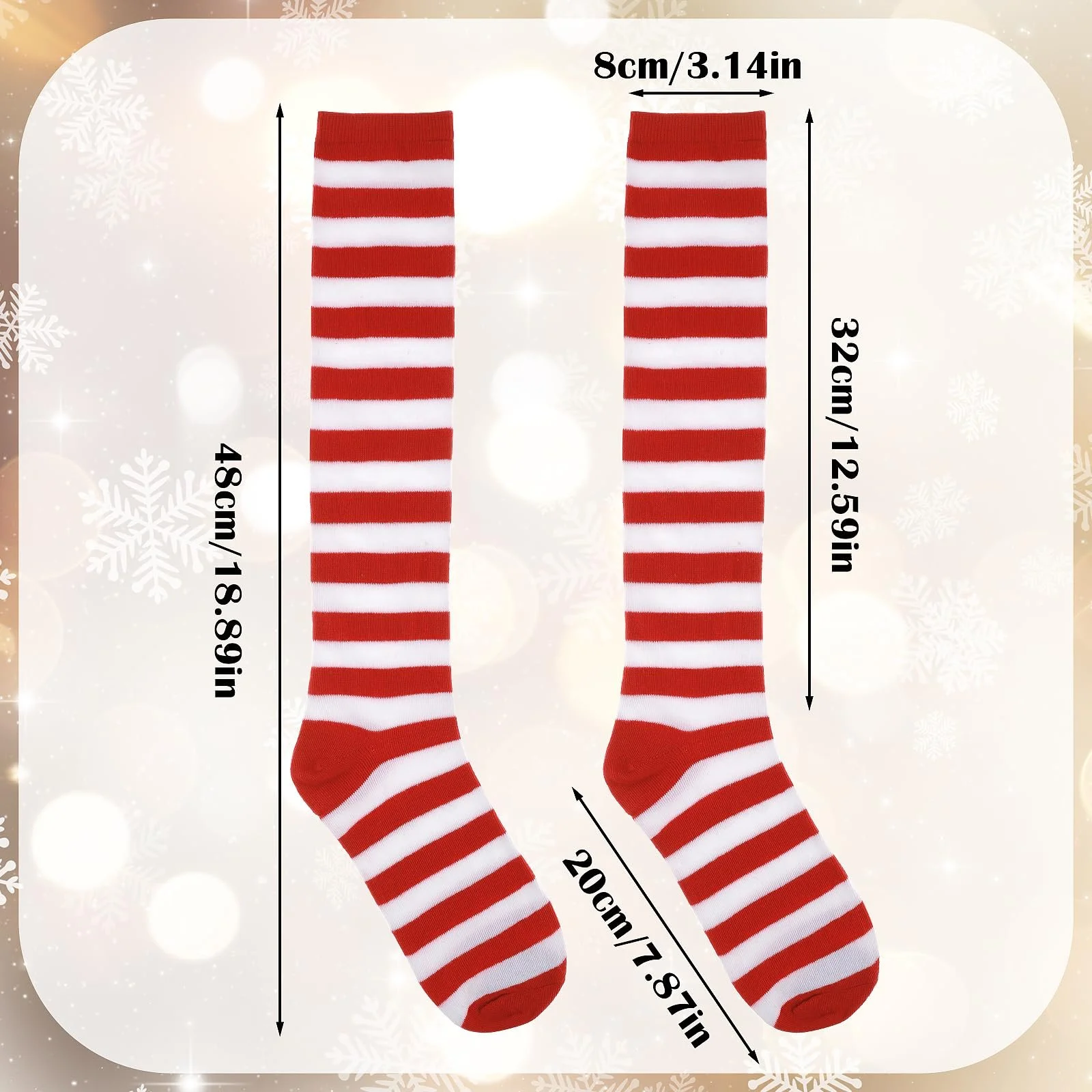 Панчохи Lusofie в смужку, 2 пари, фото №4 Панчохи Lusofie в смужку, 2 пари, фото №4