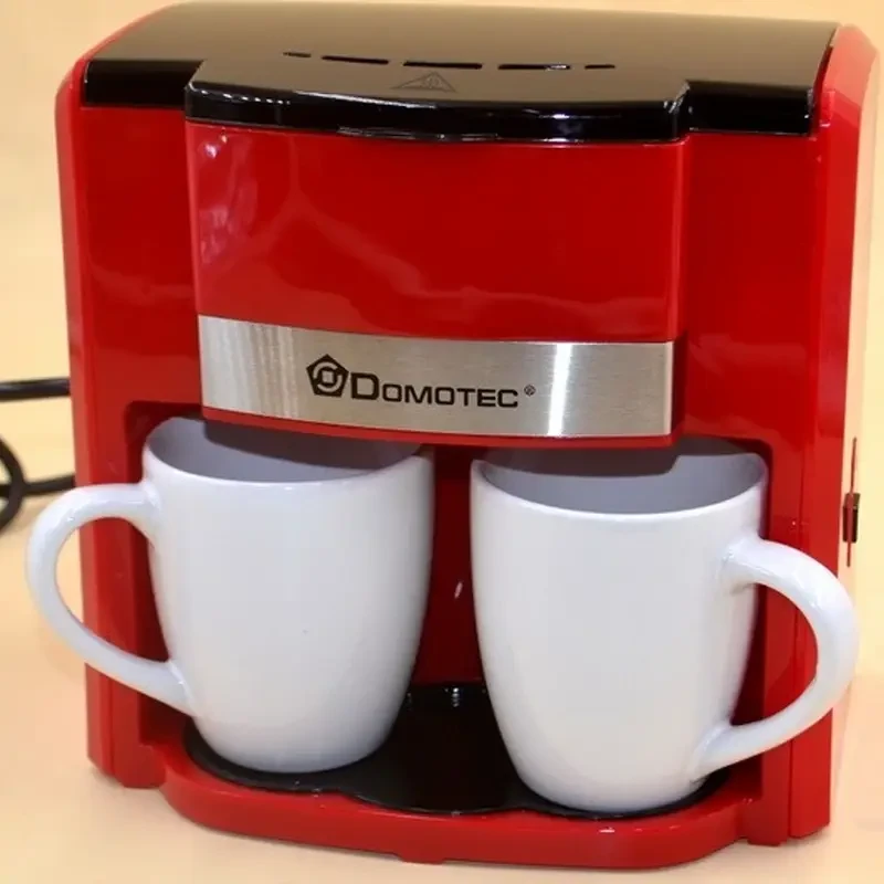 Кофеварка DOMOTEC MS0705 Красная, фото №3