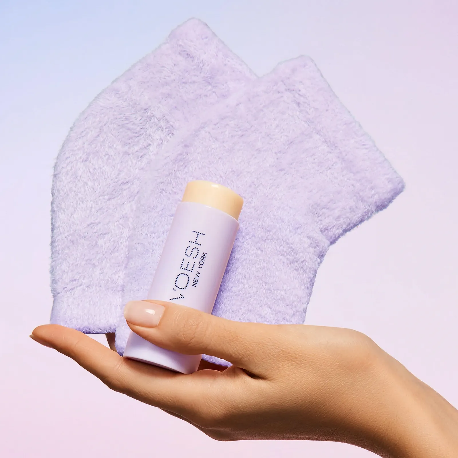 Набор для ухода за пятками VOESH Heel Repair Duo бальзам и увлажняющие носки Lavender, фото №9