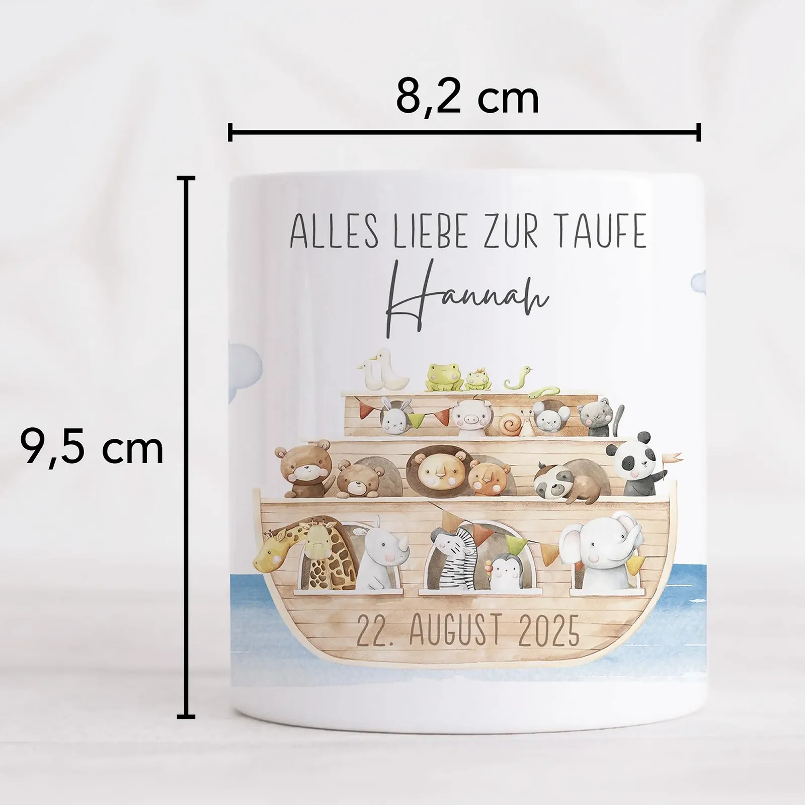 Скарбничка Noah's Ark Керамічна, персоналізована, фото №5