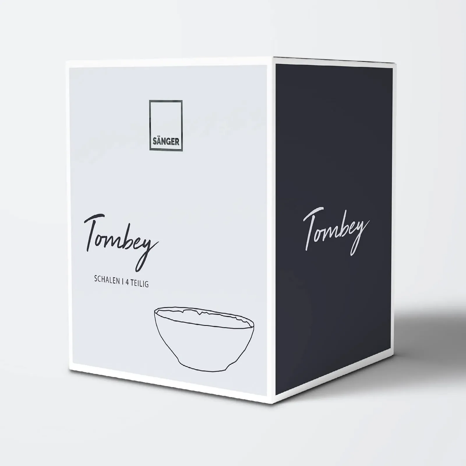 Миска SÄNGER Tombey Набор 4 шт 450 мл серый, фото №7