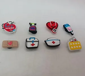 Джибитси: медицинские истории - 8 шт, аксессуары для крокс synthetic.ua - Фото 1