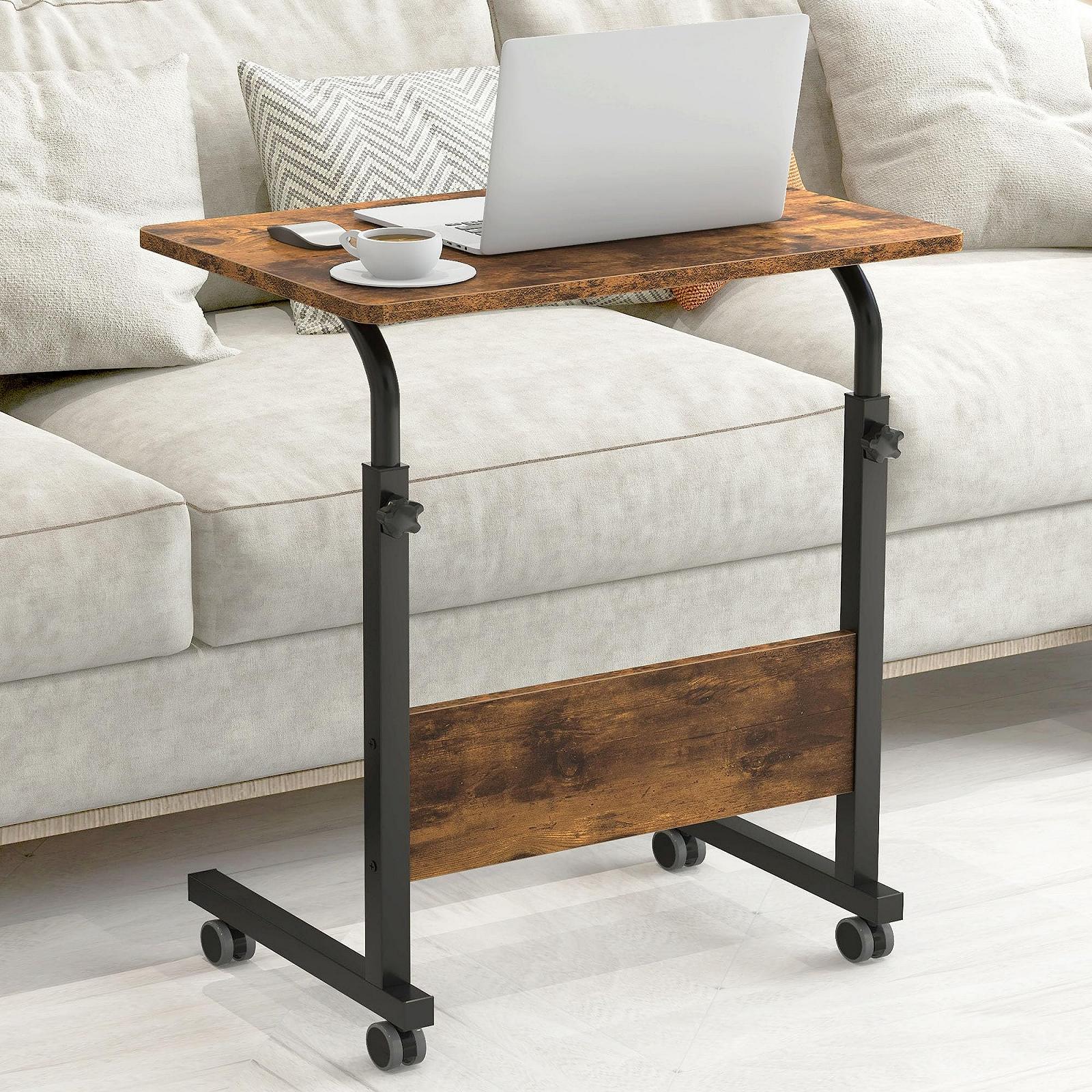 Регульований по висоті стіл для ноутбука/комп'ютера з колесами, фото №3