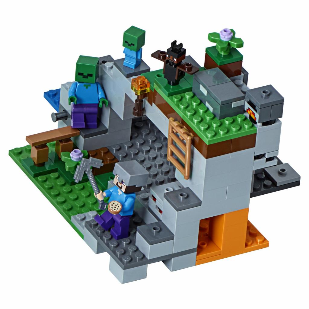 Конструктор LEGO MINECRAFT Пещера зомби 241 деталь (21141), фото №3