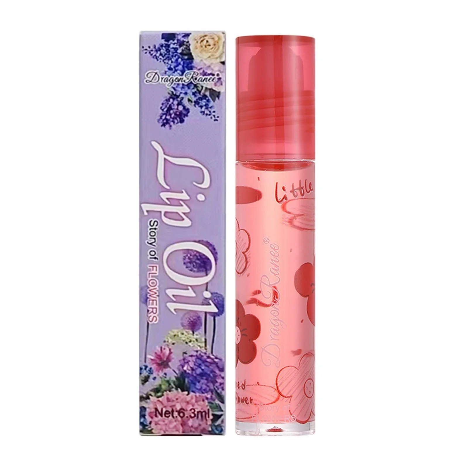 Блиск для губ Dragon Ranee Mini Water Прозорий, фото №8