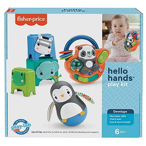 Подарочный игровой набор погремушек Fisher-Price Веселые развлечения HFJ93 synthetic.ua - Фото 1