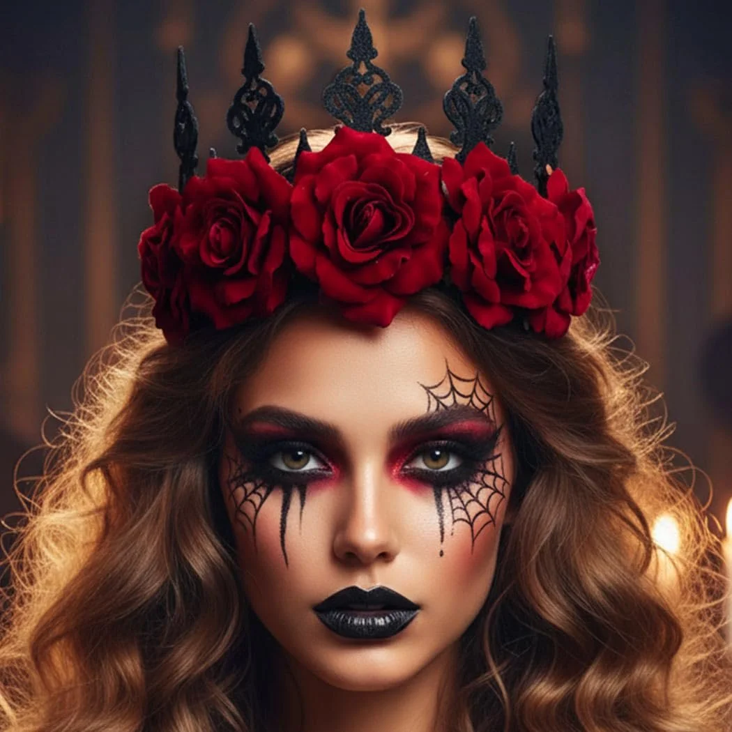 Вінок для волосся Квітка троянди Zoestar, фото №5