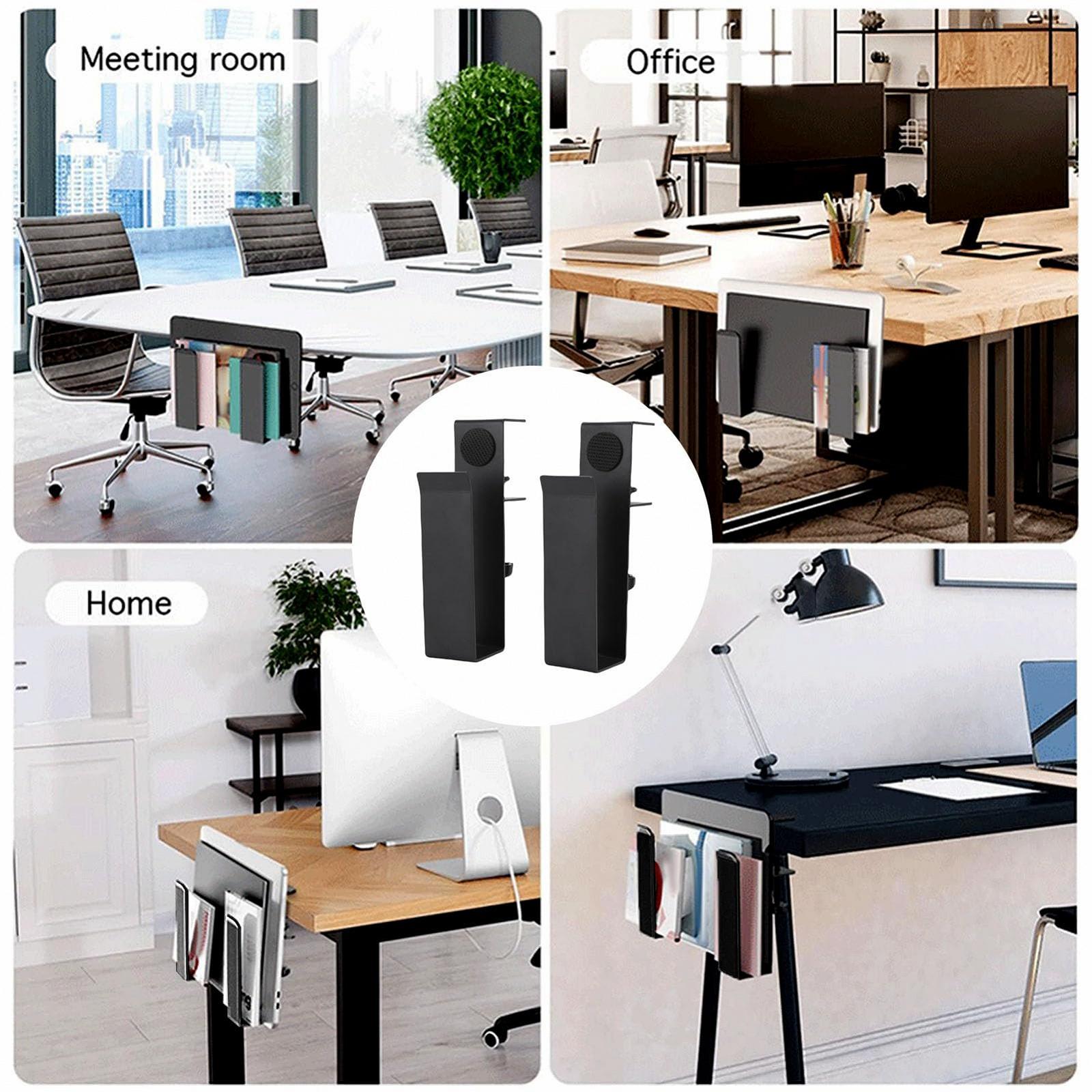 Тримач для ноутбука Yosoo Health Gear регульований бічний, органайзер для зберігання, кріплення на стіл, підвісний для дому та офісу, фото №8