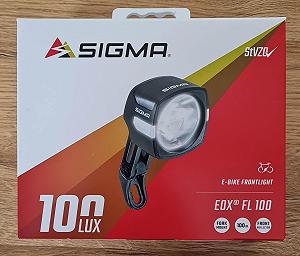 Фара SIGMA Eox FL 100 для электровелосипеда, 100 люкс - Фото 1