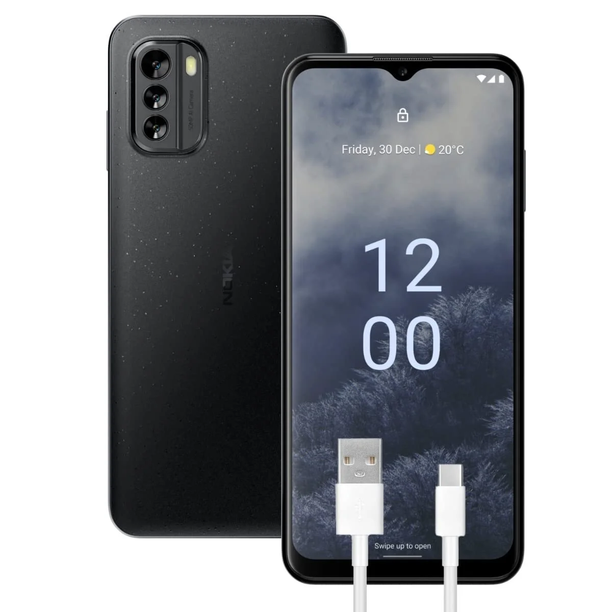Смартфон Nokia G60 5G 4/128 GB Black, фото №1