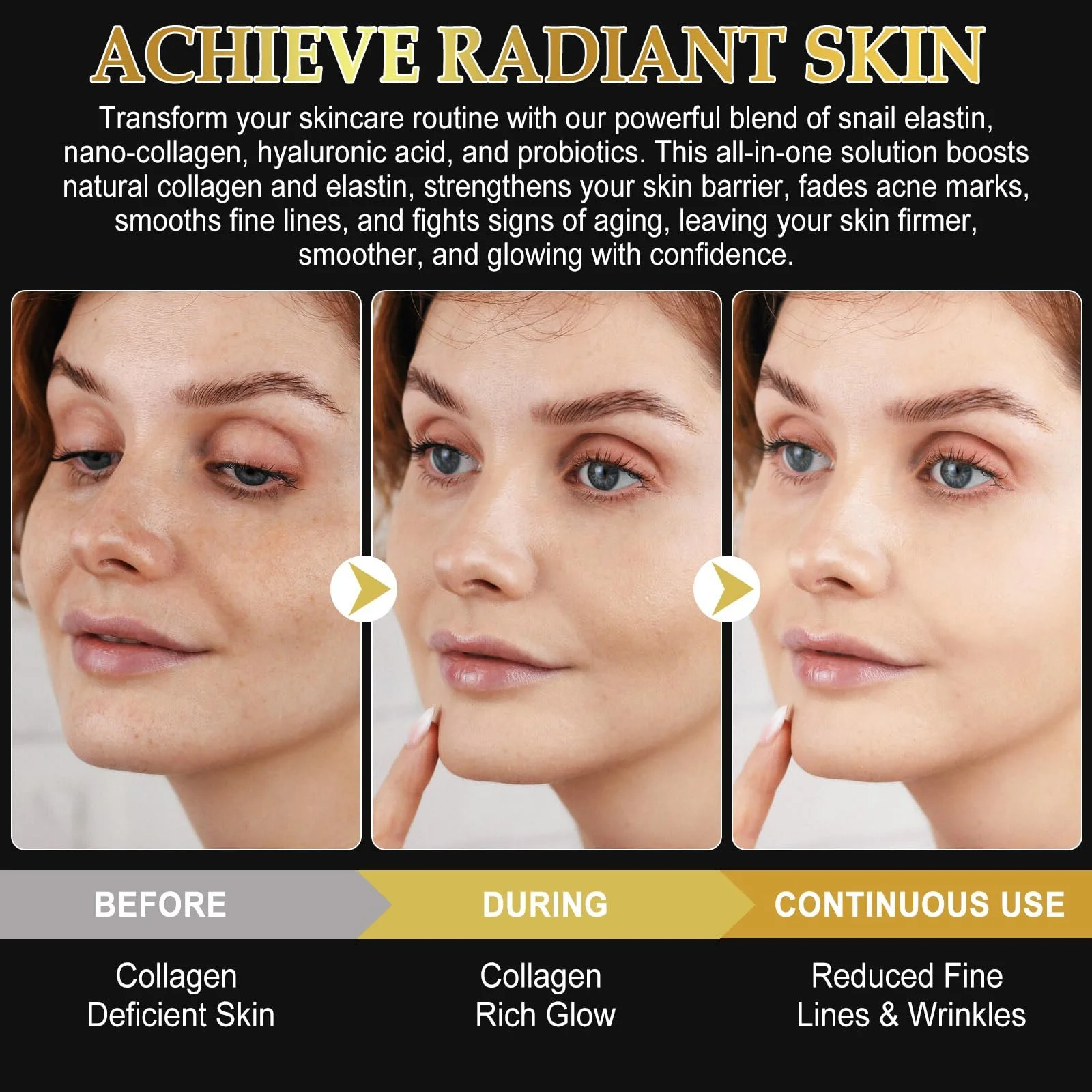 Маска для обличчя Равликовий Муцин - Колагенова (6 шт), фото №5