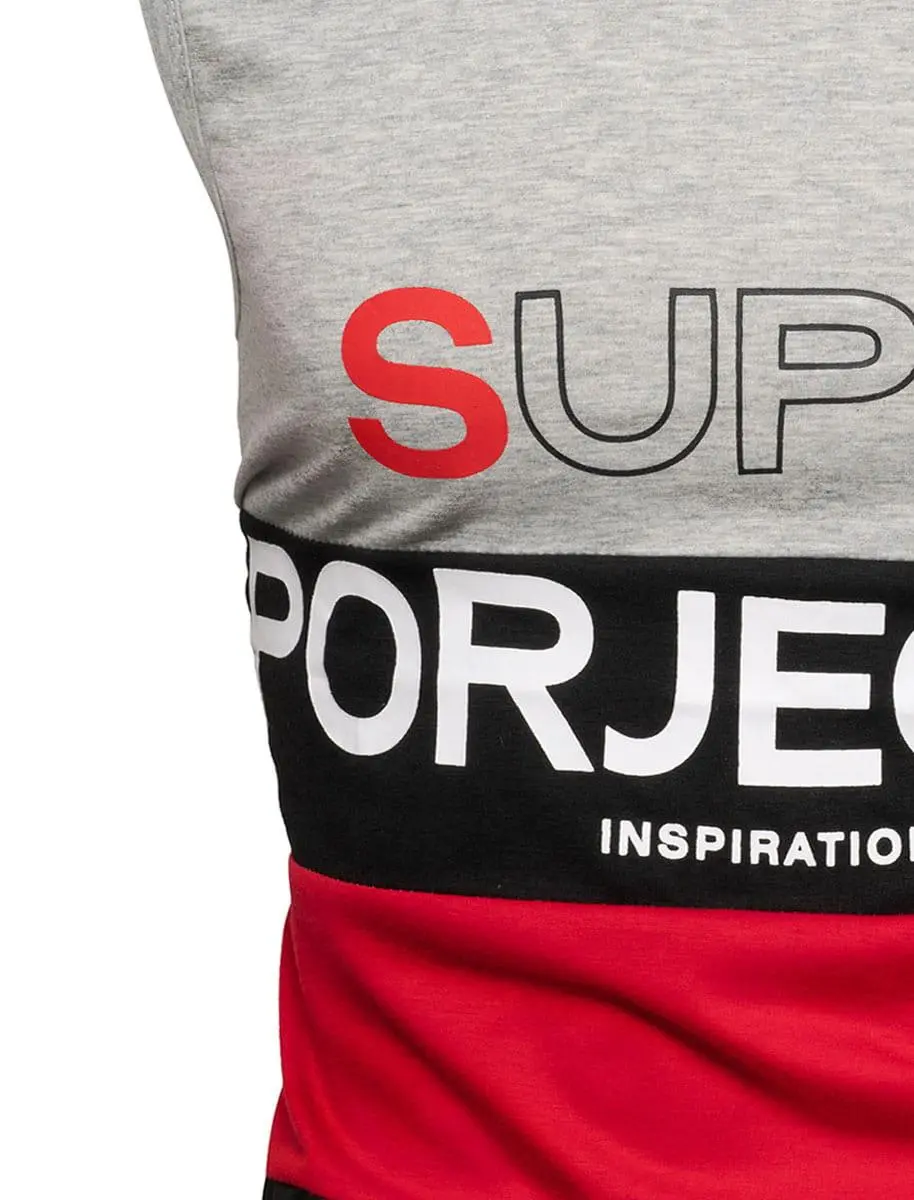 Футболка мужская Recea без рукавов серая, XL, фото №3