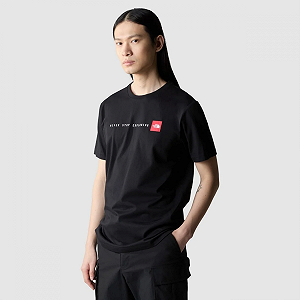 Футболка MEN’S NEVER STOP EXPLO 0A87NSJK31 THE NORTH FACE Чорний S - Фото 1