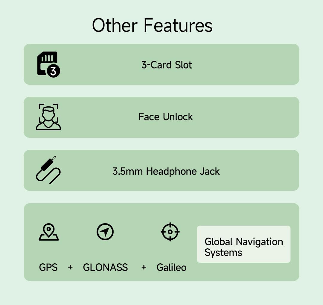 Смартфон Ulefone Note 19 4G 6.56" HD+ 6GB RAM 32GB ROM 8MP+5MP Android 14 Черный, фото №9