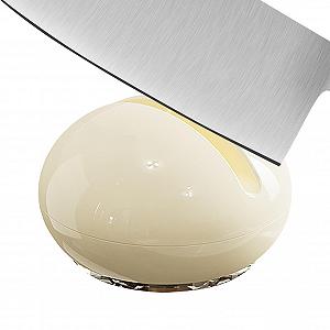 Ручне точило на присосці для кухонних топірців та ножиць вольфрамова сталь - Фото 1