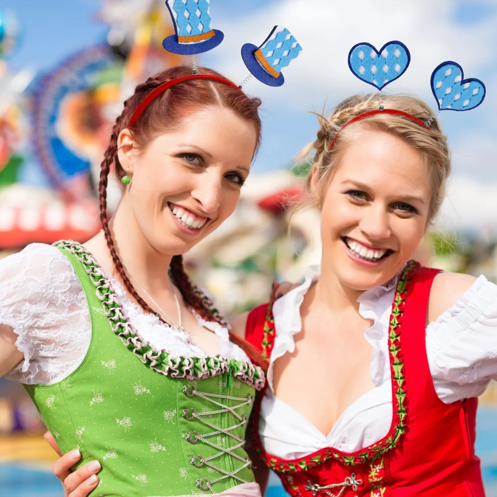 Обруч для волос DATIFF Oktoberfest, фото №4 Обруч для волос DATIFF Oktoberfest, фото №4