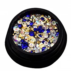 Стрази для нігтів Royal Blue - Фото 1