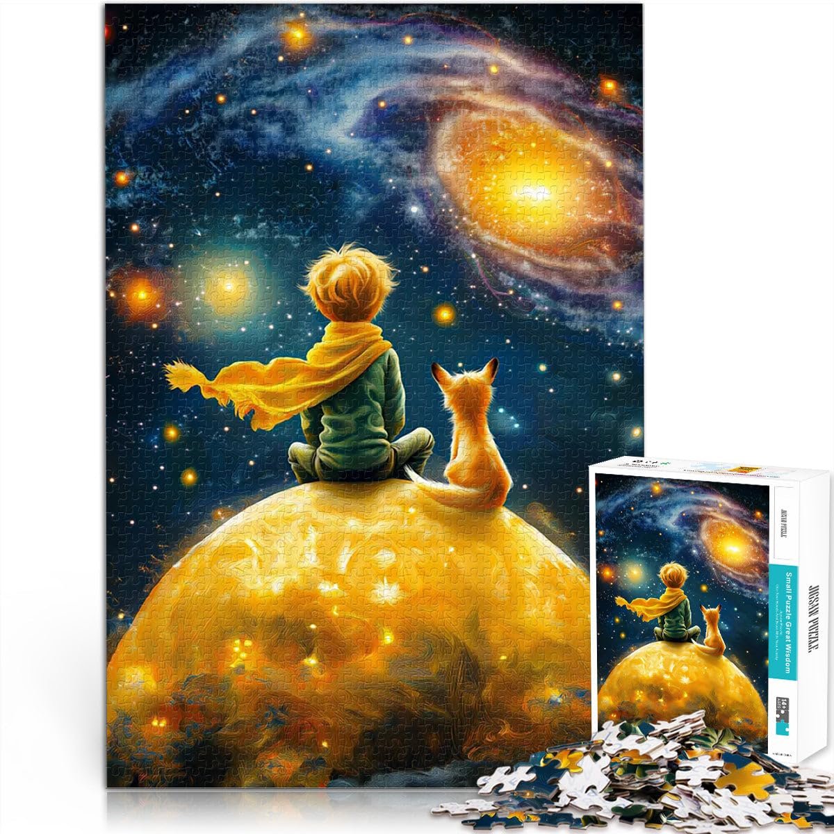 Пазл The Little Prince and the Fox 1000 элементов 38 x 26 см, фото №1