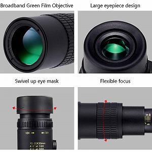 Телескоп монокуляр Super Telephoto Zoom 10-300 x 40 мм с штативом для телефона synthetic.ua - Фото 1
