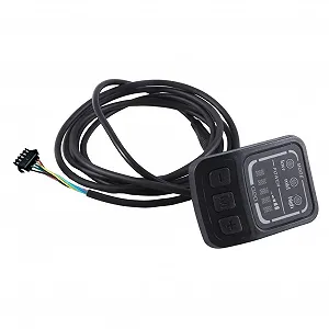 Дисплей для электровелосипеда G20 LCD 24V/36V/48V проводной SM разъем Black - Фото 1